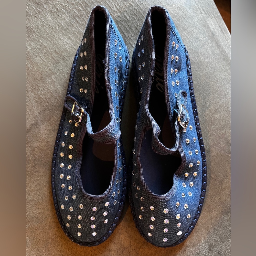 AERIE rhinestone flats - Picture 2 of 7